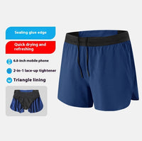 Loose Fitness Racing Quick-drying Shorts