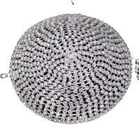 Exaggerated Round Bikini Chest Chain Nightclub Sexy Rhinestones
