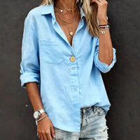 Cardigan Multi Color Cotton Top Shirt
