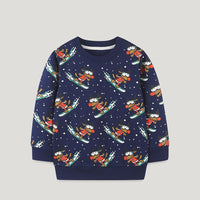 European And American Style Boys' Long Sleeve Fashion Printing Children Shirt