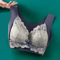 Large Size Lace Underwear Gathers Top Breathable