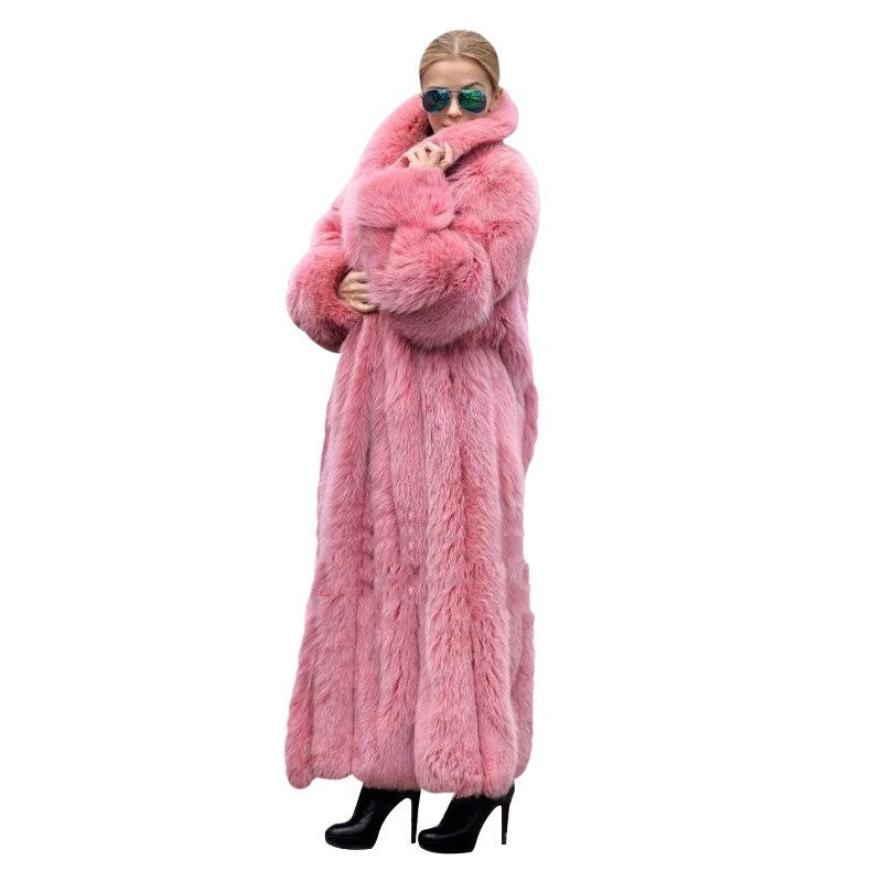 Women's Fur Coat Mid-length