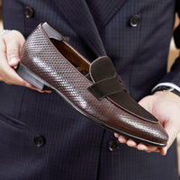 Men's Low-top Breathable Business Leather Shoes