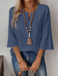 Elegant Fashion Solid Color Loose Shirt