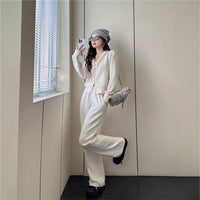 New Casual Sportswear Hoodie Two-piece Set