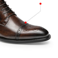 Men's Business Suit Leather  Boots