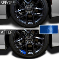 Steel Ring Modification Reflective Bumper Line Rearview Mirror Decorative Stickers