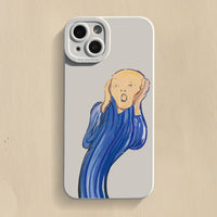 Oil Painting Creative Trendy Mobile Phone Case
