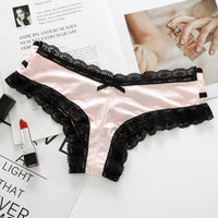 Sexy Lace Low Waist Hollow Diamond Underwear