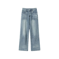 American Retro Street Design Jeans