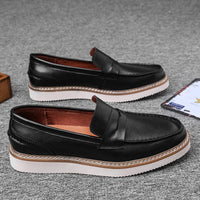 Men's Top Layer Cowhide Leather Shoes