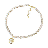Spring New Arrival Natural Seedless Freshwater Pearl Necklace