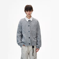 Street V-neck American-style Cardigan Sweater For Men