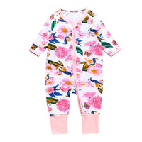 Men's And Women's Treasure Double Zipper Bodysuit Korean Style
