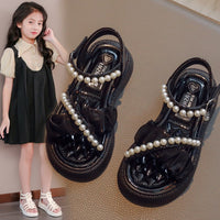 Fashion Toe Flat Princess Shoes Little Girl