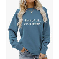 Womens Casual Printed Sweatshirt