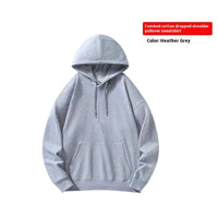 330g Autumn Full Terry Round Neck Sweater For Men