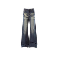 Womens Retro Flared Fashion Casual Jeans
