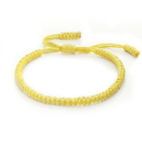 Creative Pure-thread Handmade DIY Braided Nylon Cord Bracelet