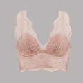 Womens French-style Backless Sexy Wireless Camisole Lingerie