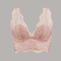 Womens French-style Backless Sexy Wireless Camisole Lingerie