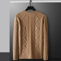 High-end Thickened V-neck Autumn And Winter Thermal Base Sweater