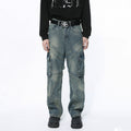 Men's Casual Design Street Washed Jeans