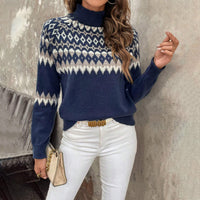 Fashionable Stylish Loose Outer Wear All-matching Knitted Sweater