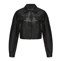 Women's Long-sleeved Single-breasted Short Jacket European And American
