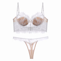 Women's Ultra-thin Lace Underwear Breast Holding Anti-SAG Bra