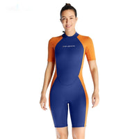 Insulated Short Sleeve Short-leg Wetsuit