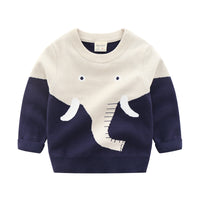 Children's Cartoon Sweater Wholesale Baby Sweater Knitting