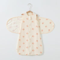 Baby Sleeping Bag Vest Cotton Gauze 4 Layers Bellyband Anti-startle Gro-bag