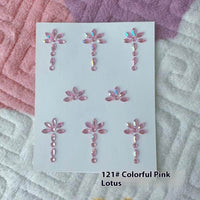 Comes With Sticky Pearl Stick-on Crystals Transparent Photo Shoot