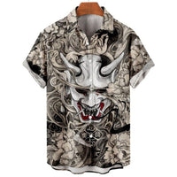 3D Myth Retro Animal Men's Shirt