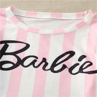 Cute And Comfortable Sling Striped Suit