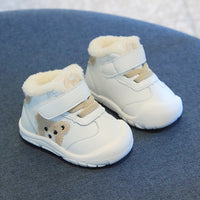 Baby Winter Cotton Shoes Two Cotton Cute Fleece Lined Cartoon