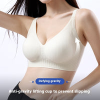 Jelly Glue Double Lift Comfortable Wireless Push Up Breast Holding Anti-sagging Backless Bra