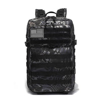 Outdoor 45L Tactical Backpack Hiking Mens And Womens Shoulder Bag