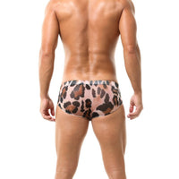 Printed Briefs Men's Low Waist Light Soft Multi-color