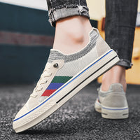 Breathable Thin Knitted Mesh Men's Casual Sneakers