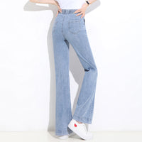 Thin Denim Wide-leg Thin Mopping  Casual Pants