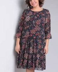 Fashionable Casual Printed Dress New Style