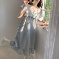 Pajamas Women's Short-sleeved Princess-style Nightdress Home Wear