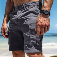 European And American Men's Overalls Multi-pocket Leisure