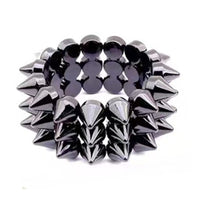 Punk-studded Niche-design Vintage Fashion Wide Bracelet