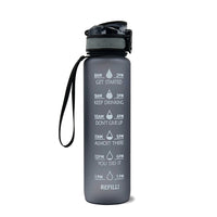 10 00Ml Sports Water Bottle Gradient Plastic Water Cup