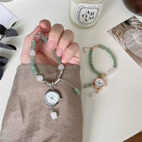 Chinese-style Bamboo Knot Bracelet Quartz Ladies Watch
