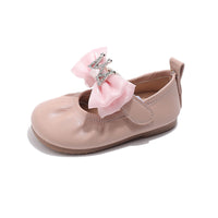 Fashion Soft Bottom Children's Princess Little Girl Baby Leather Shoes