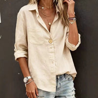Cardigan Multi Color Cotton Top Shirt